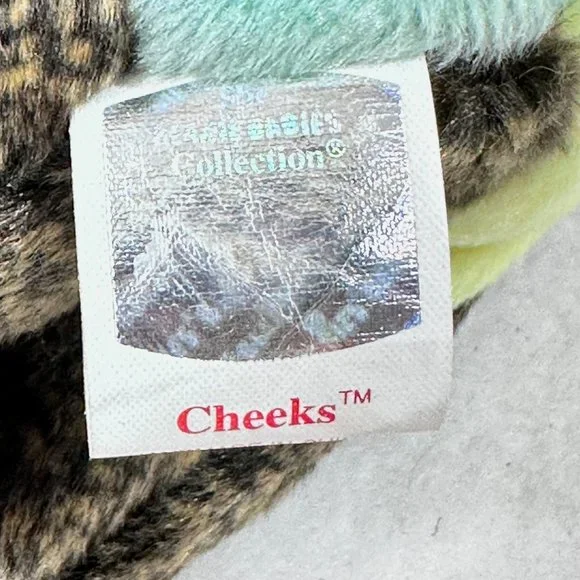 Ty Cheeks Vtg. 1999 Original Beanie Baby - Mandrill Monkey w/All Tags - Picture 9 of 10